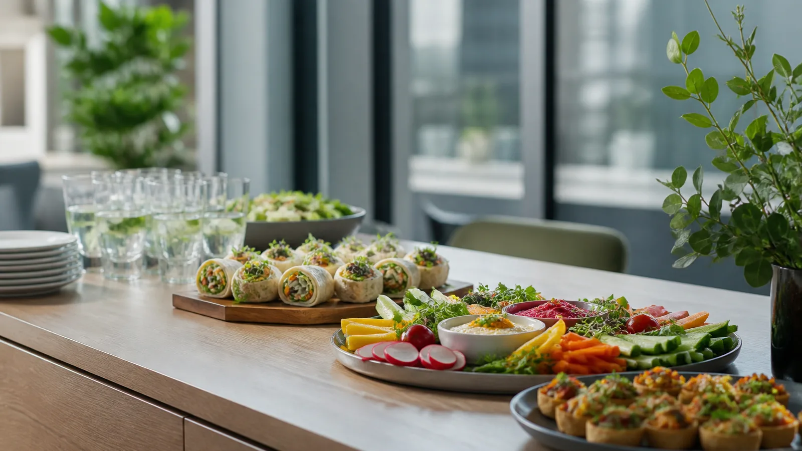Catering vegano para eventos corporativos: guía práctica