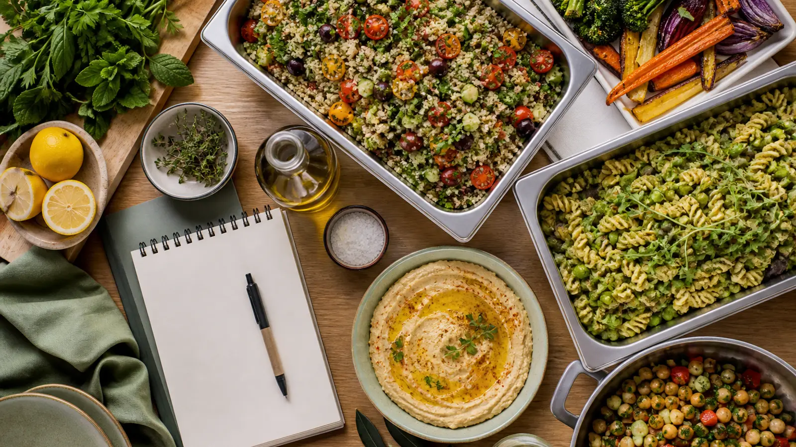 Presupuesto de catering vegano: qué incluye y dónde no recortar